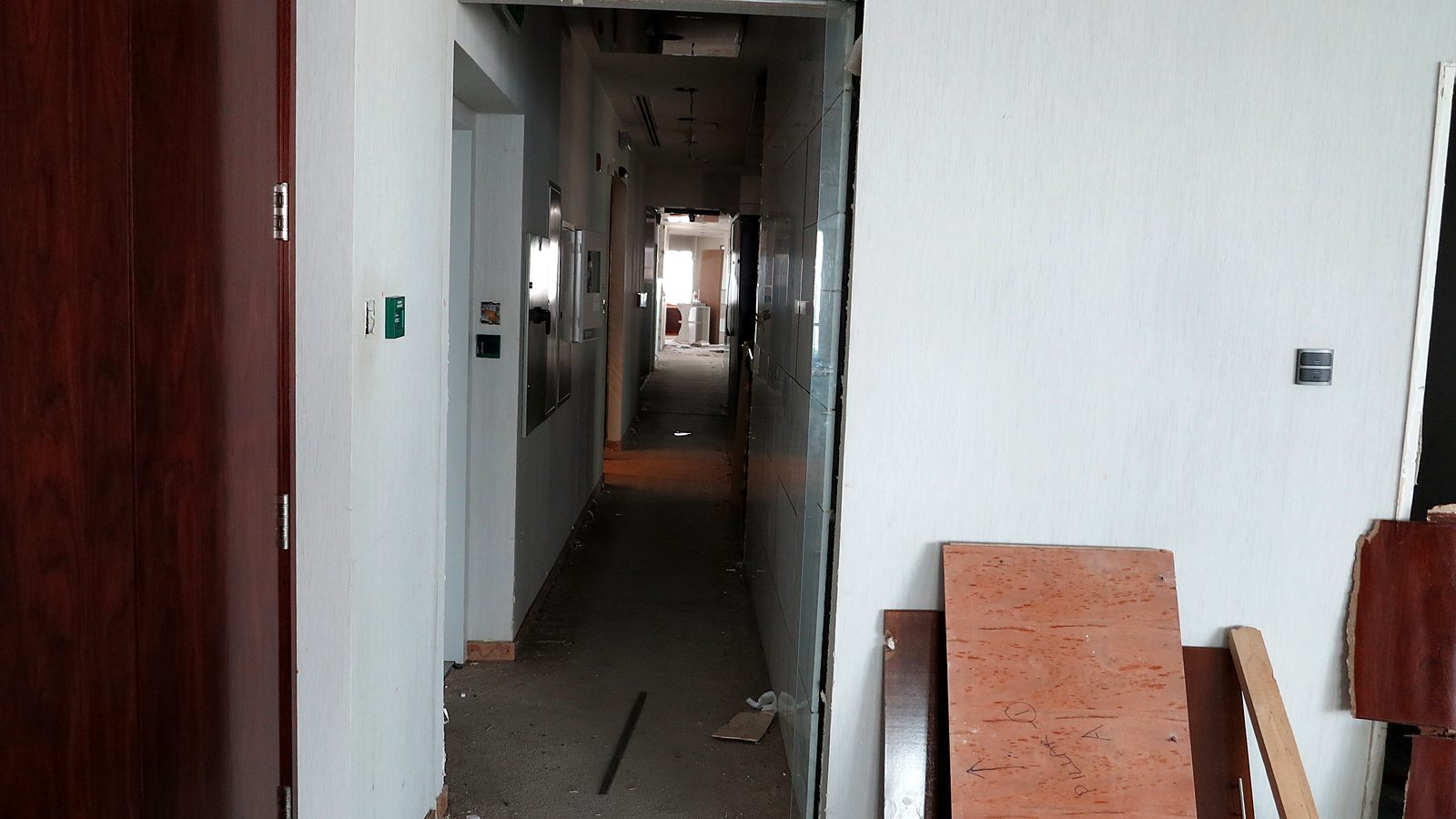 The original service corridor
